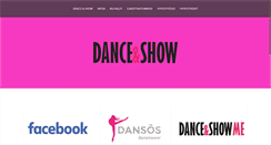 Desktop Screenshot of danceandshow.fi